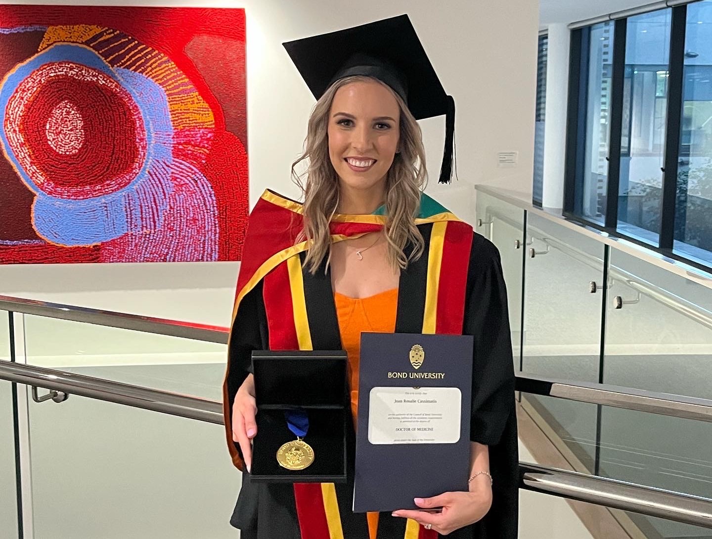 Joan tops class to claim inaugural Chris Del Mar Medal Bond